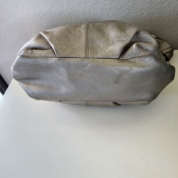 Coach Silver Metallic Bag - Picture 3 of 14